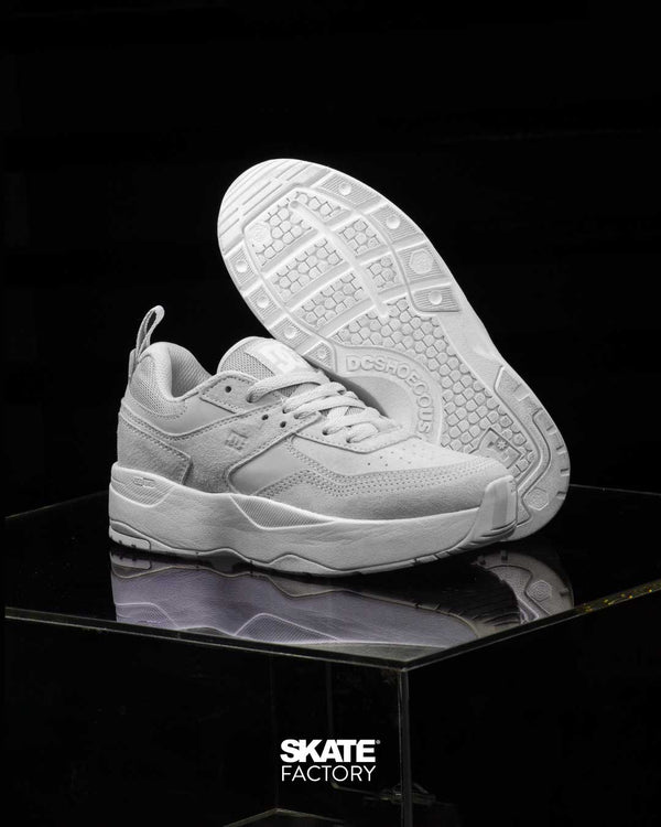 DC SHOES E.TRIBEKA PLATAFORMA TENIS PLATAFORMA DAMA BLANCO