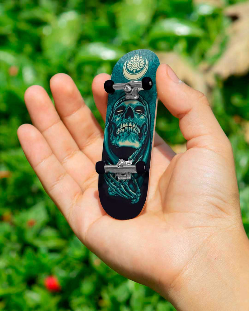 FINGERBOARD DE MADERA PROFESIONAL PARA NIÑOS VERDE