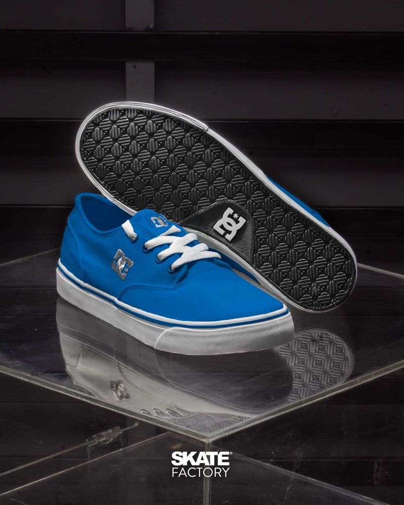 DC SHOES FLASH TENIS CABALLERO AZUL