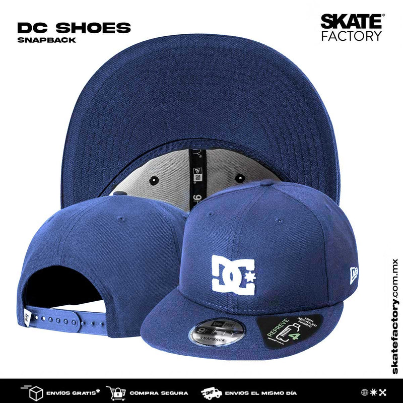 GORRA PLANA PARA HOMBRE EMPIRE DC SHOES MNO BCO