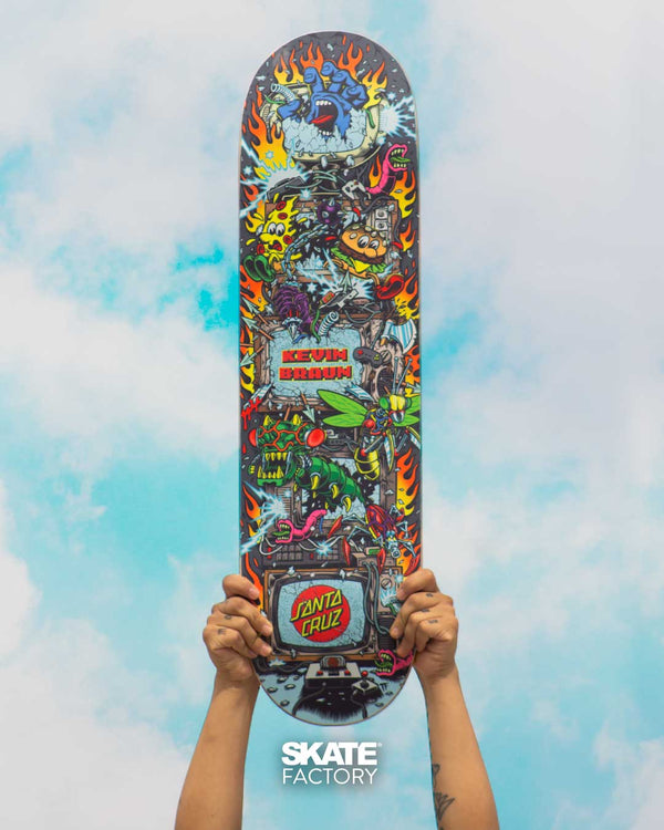 TABLA DE SKATEBOARD KEVIN BRAUN SANTA CRUZ VARIOS 8.2"