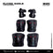 KIT DE PROTECCIONES FLYING EAGLE LOBSTER NEGRAS