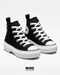 CONVERSE PLATAFORMA NEGROS PARA MUJER LUGGED LIFT TEXTIL