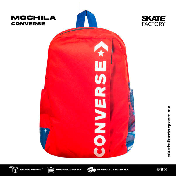 Mochila converse roja shop