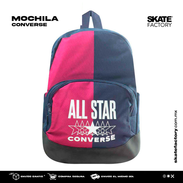 MOCHILA ANTIFASHION UNISEX COLOR NARANJA Skate Factory