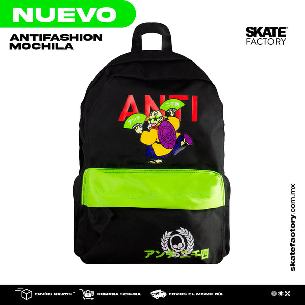 MOCHILA PORTA LAPTOP ANTIFASHION SR ROSHI COLOR VERDE NGO