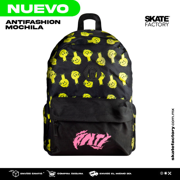 MOCHILA PORTA LAPTOP ANTIFASHION BONG COLOR NGO AMA