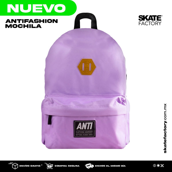 MOCHILA PORTA LAPTOP ANTIFASHION ESSENCIAL COLOR MORADO