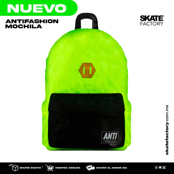 MOCHILA PORTA LAPTOP ANTIFASHION ESSENCIAL COLOR VERDE