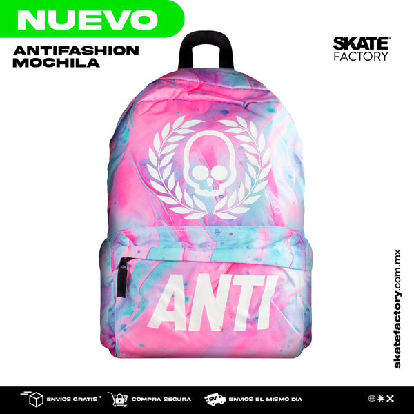 MOCHILA PORTA LAPTOP ANTIFASHION CANDY COLOR ROSA AZUL