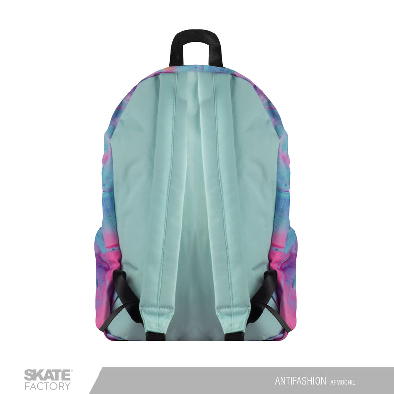 MOCHILA PORTA LAPTOP ANTIFASHION CANDY COLOR ROSA AZUL