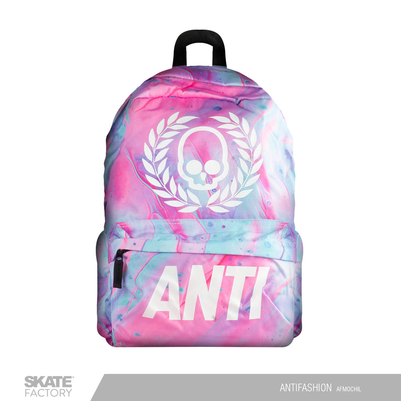 MOCHILA PORTA LAPTOP ANTIFASHION CANDY COLOR ROSA AZUL