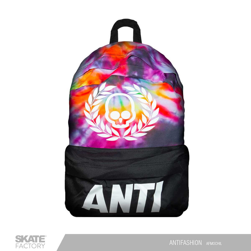 MOCHILA ANTIFASHION TIE DYE MULTICOLOR