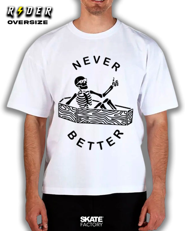 PLAYERA RIDER NEVER