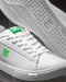 TENIS DC SHOES NOTCH CABALLERO BLANCO VERDE (WG4 )