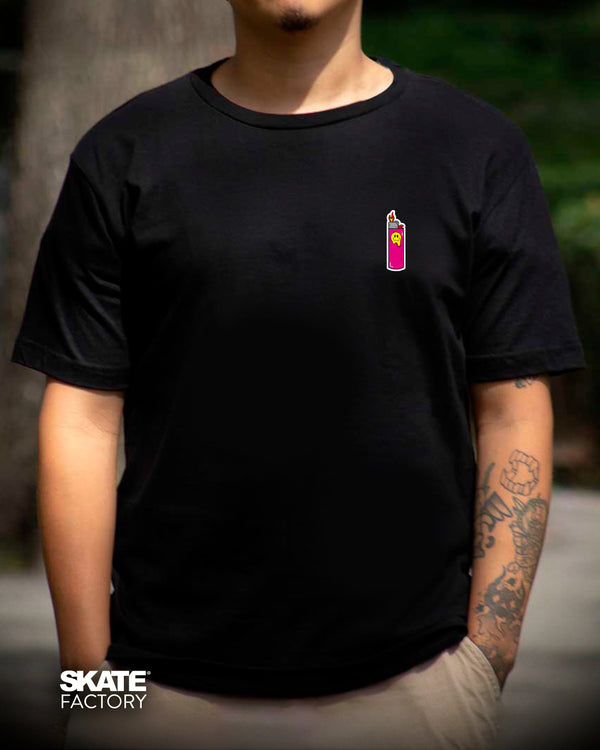 PLAYERA RIDER  OFF NEGRO AMARILLO