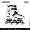 JINFENG FREESKATE PATINES EN LINEA CABALLERO BLANCO