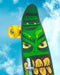 PENNYBOARD BLAZER CON GRAFICO Y RUEDAS CON LUCES VERDE