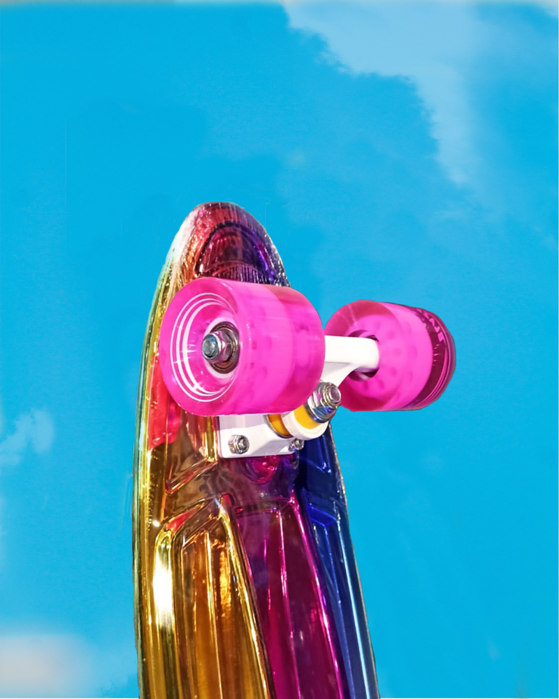 PENNYBOARD PATINETA COMPLETA MINI CRUISIER BLAZER ROSA METALICA