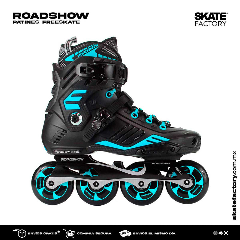 ROADSHOW FREESKATE PATINES EN LINEA CABALLERO NEGRO AZUL