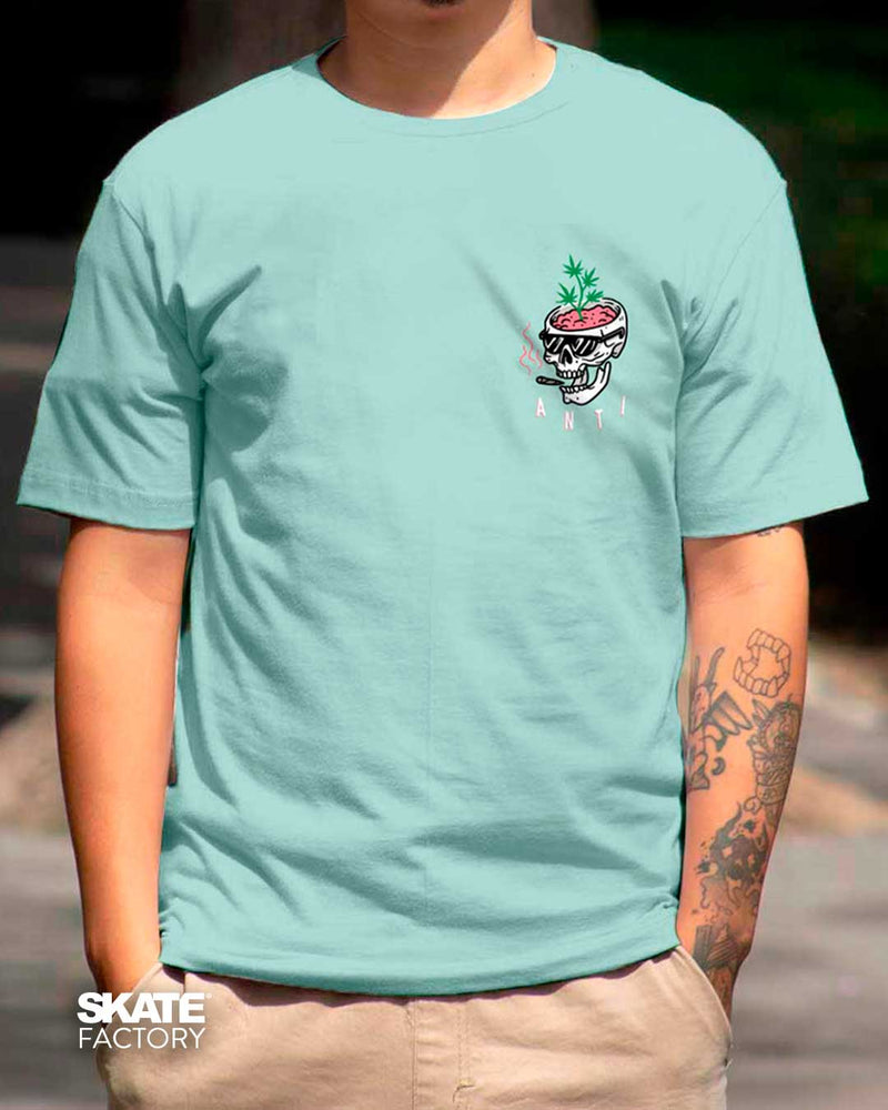 PLAYERA MANGA CORTA ANTIFASHION MENTA ROSA