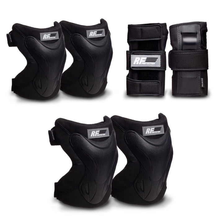 ROLLER FACE KIT DE PROTECCIONES PRO NEGRO