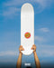 TABLA DE SKATEBOARD SCREAMIN HAND SANTA CRUZ BCO AZUL 8.25"