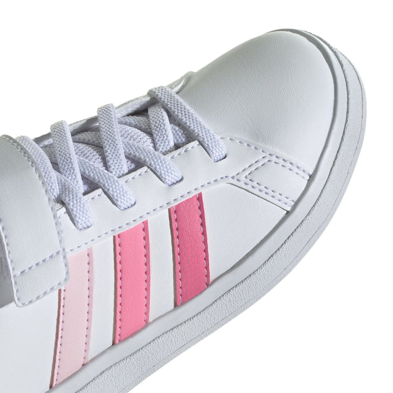 TENIS ADIDAS PREESCOLAR GRAND COURT 2.0 BLANCO ROSA