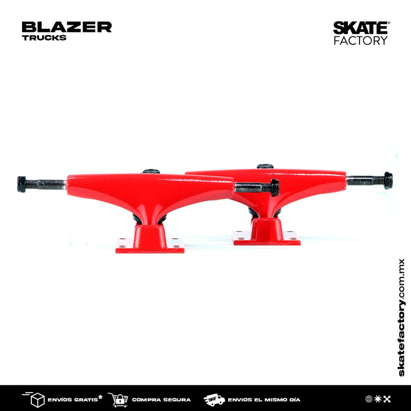 TRUCKS PARA PATINETA BLAZER ROJO SET DE 2PZ