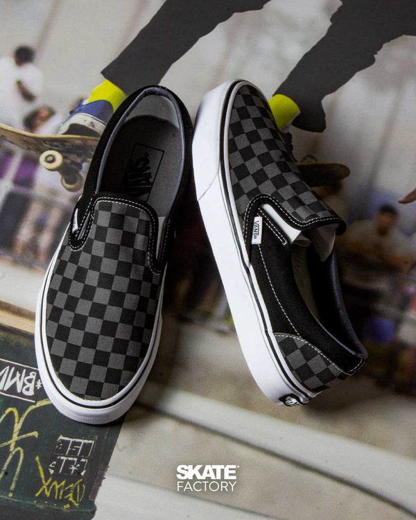 VANS TENIS UNISEX OLD SKOOL TEXTURA AJEDREZ GRIS