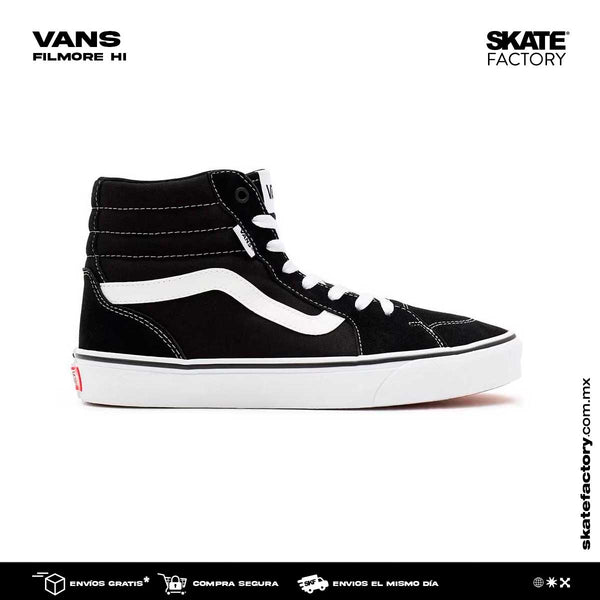 VANS TENIS UNISEX FILMORE NGRO-BCO