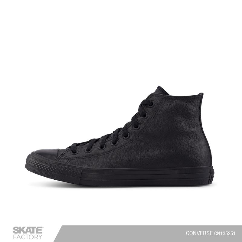 Una marca de modelos clásicos, converse chuck Taylor negros monocromáticos de piel, converse de bota, estos y más modelos de converse siempre disponibles en Skate Factory yu skate shop favorito, Envíos gratis en compras mayores a $999 pesos compra fácil y rápido Encuéntralos en tu skate shop, Skate factory ®.