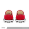 CONVERSE CHOCLO TENIS BEBÉ CLÁSICO ROJO