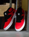 TENIS DC SHOES KALIS VULC ROJOS CON NEGRO