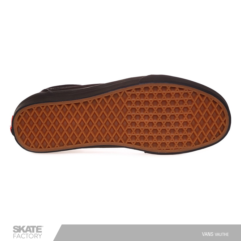 Zapatos vans sales color negro naranja