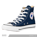 Converse bota discount azul marino