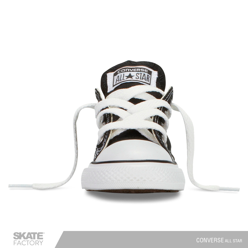 CONVERSE CHOCLO TENIS NIÑO CLÁSICO NEGRO