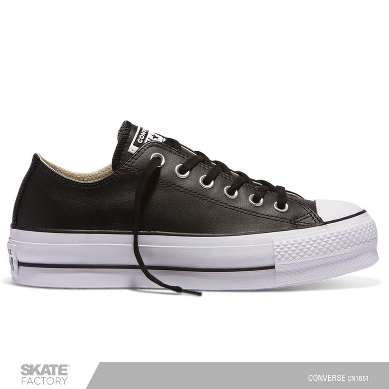 Converse plataforma negros de piel comprar en skate factory con envios gratis y pago con tarjeta, en oxxo, transferencia o pay pal