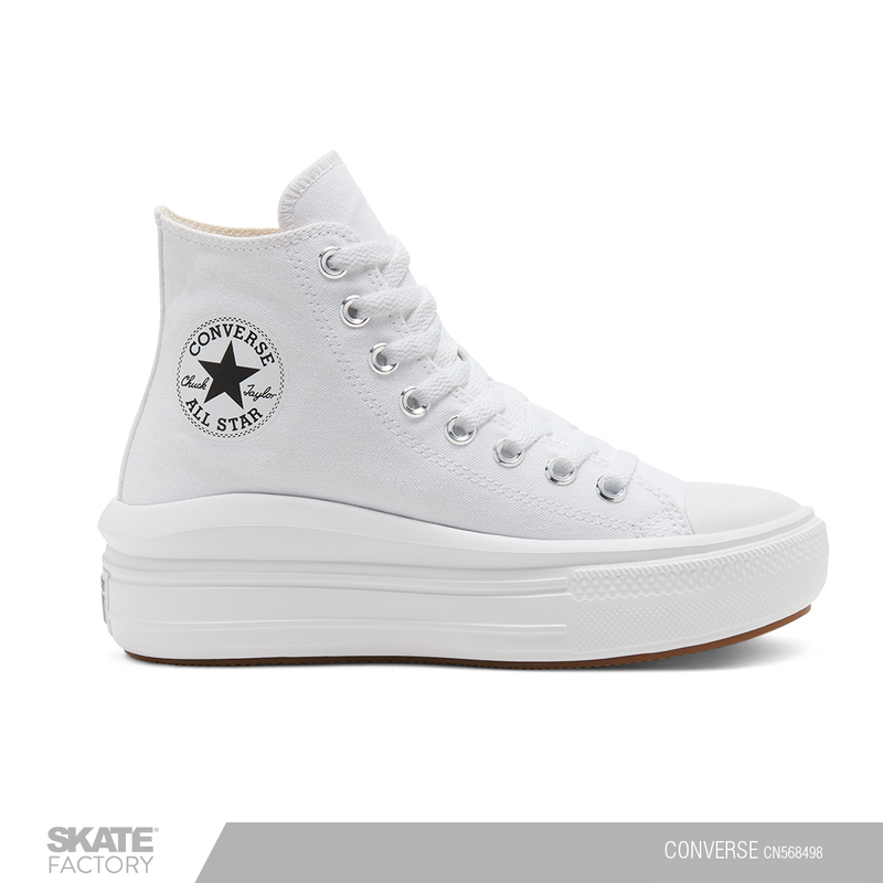 CONVERSE PLATAFORMA BLANCOS PARA MUJER MOVE TEXTIL Skate Factory