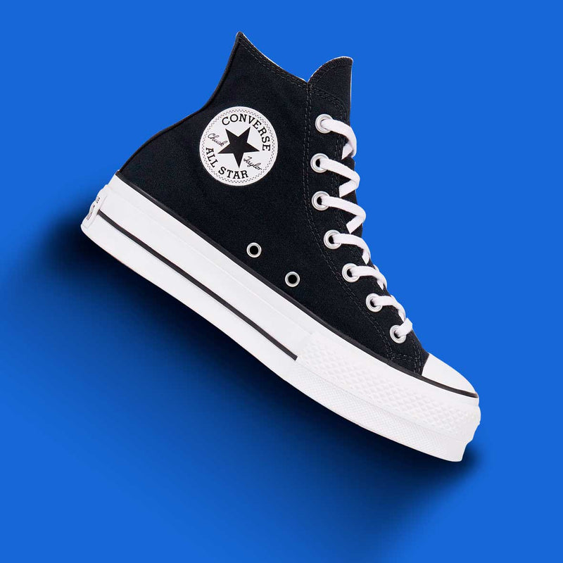 CONVERSE BOTA PLATAFORMA ALL STAR LIFT HI NEGRO + ENVIO GRATIS – Factory