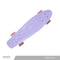 PATINETA MINI SKATE TIPO PENNY BOARD CREME MORADO ROSA