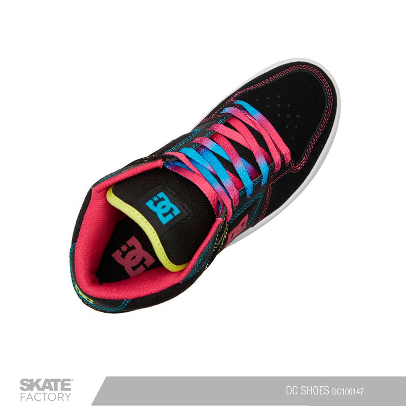 TENIS DC SHOES MANTECA NEGRO DE COLORES 