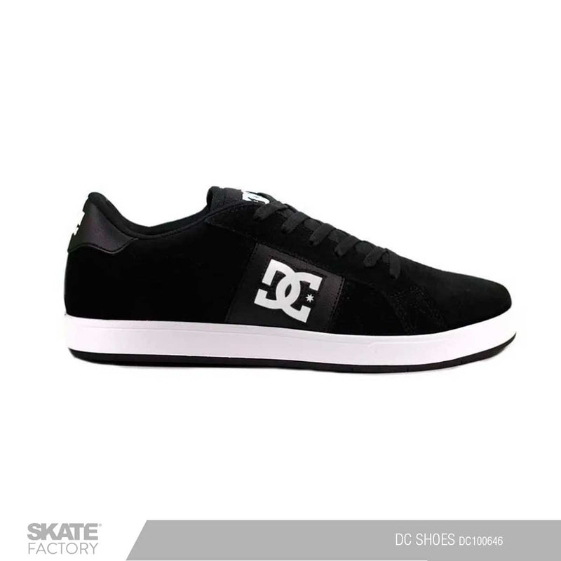 TENIS DC SHOES STRIKE NEGROS CON BLANCO