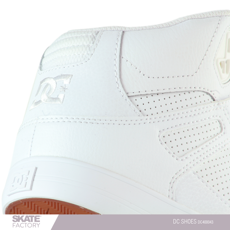 DC SHOES PURE HI TOP TENIS CABALLERO BLANCO (WGY)