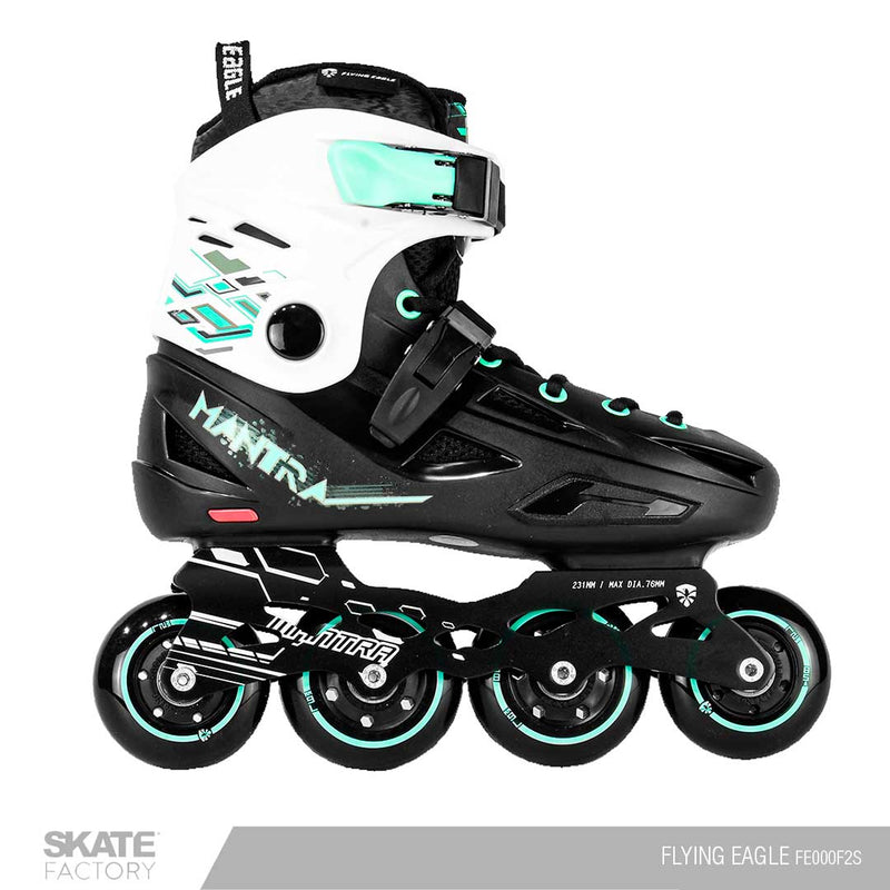 FLYING EAGLE F1S MANTRA PATIN FREESKATE NEGRO MENTA