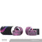 JUEGO DE 4 RUEDAS PARA LONGBOARD HONDAR FALCON 70MM MORADO