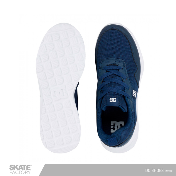 DC SHOES HARTFERD TENIS NIÑO PREESCOLAR MARINO BLANCO