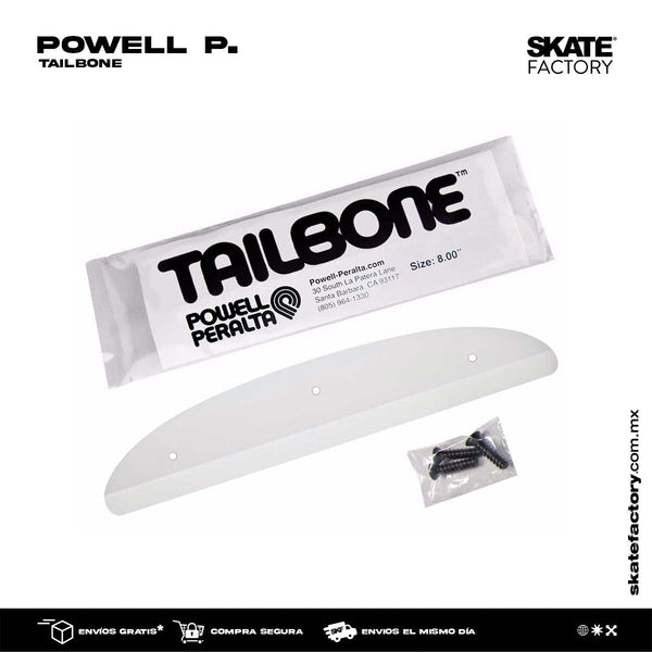 Encuentra las mejores refacciones para tu patineta en skate shop skate factory aquí puedes encontrar los tail bone para skateboard de Powell peralta, empieza a hacer trucos en tu patineta ahora, envíos gratis en compras mayores a $999 pesos compra fácil y rápido Encuéntralos en tu skate shop, Skate factory ®.