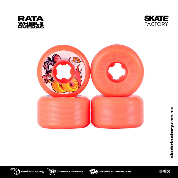 Cambia las llantas de tu skateboard ahora, con este pack de llantas sigue patinando en tu skatepark favorito consulta precios en tus skateshop skate factory mx empieza a hacer trucos en tu patineta ahora, envíos gratis en compras mayores a $999 pesos compra fácil y rápido Encuéntralos en tu skate shop, Skate factory ®.