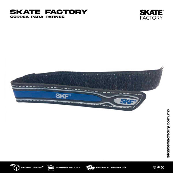 Encuentra las mejores refacciones para tus patines en skate shop skate factory aquí puedes encontrar las correas marca Skate factory, saca tu lado roller y sal a patinar. Envíos gratis en compras mayores a $999 pesos compra fácil y rápido Encuéntralos en tu skate shop, Skate factory ®.